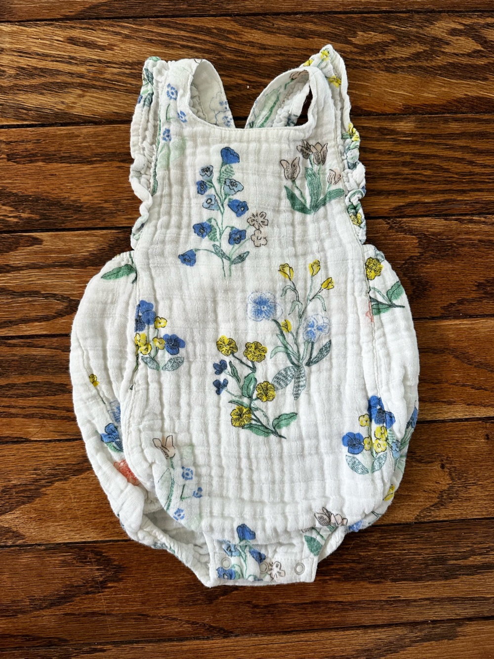 Angel Dear Muslin Romper 6-12m